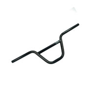 Bulletproof Steel Handlebar 22.2mm x 68cm x 200mm - Black