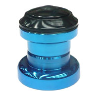 Bulletproof Threadless Headset 28.6mm Sealed Bearings BLUE
