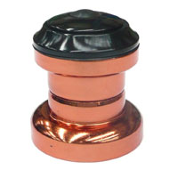 Bulletproof Threadless Headset, 28.6mm, Sealed Bearings, Orange