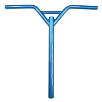 Bulletproof Y-Bar Cr-mo 31.8mm Blue Lightweight, Durable, Stylish Bike Handlebar
