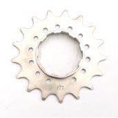 COG Cassette Hub Flange CR-MO 17T 3/32 Silver