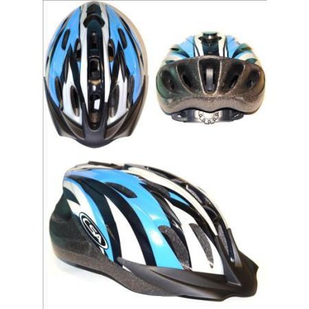 CSA Chaser Helmet - Blue/Black/Silver - Australian Standards Approved