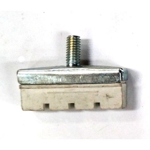 Caliper Brake Shoes - 8 Degrees, 40mm, WHITE PAIR