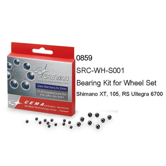 Cema SRC-WH-S001 Shimano Ceramic Bearing Kit - XT, 105, R5, RS Ultegra 6700