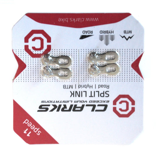 Clarks LINK 11-Speed Silver Bicycle Chain Set