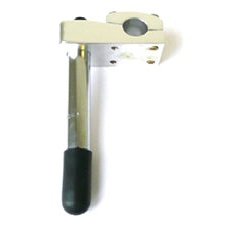 Classic Handlebar Stem 22.2mm Silver Solid Bolt 50mm Ext