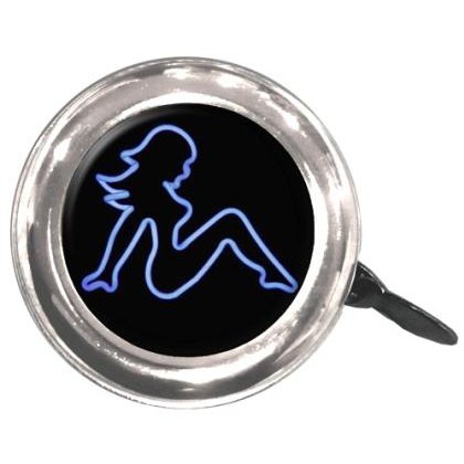 Clean Motion Trucker Girl Steel Bell - Fits Standard Handlebars 55mm
