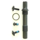 Cr-mo Mid Type Spindle for Loose Ball BB - 155mm Long