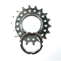 Cro-Mo Fixed Cog - 1/8 x 18T Silver