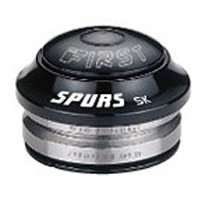 Crown Alloy Headset with Sealed Bearings - Black