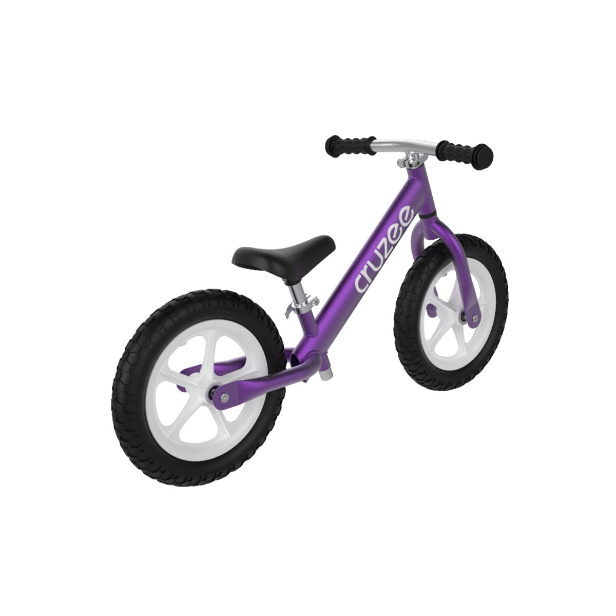Cruzee Purple Balance Bike - Lightweight Kids Training Bicycle