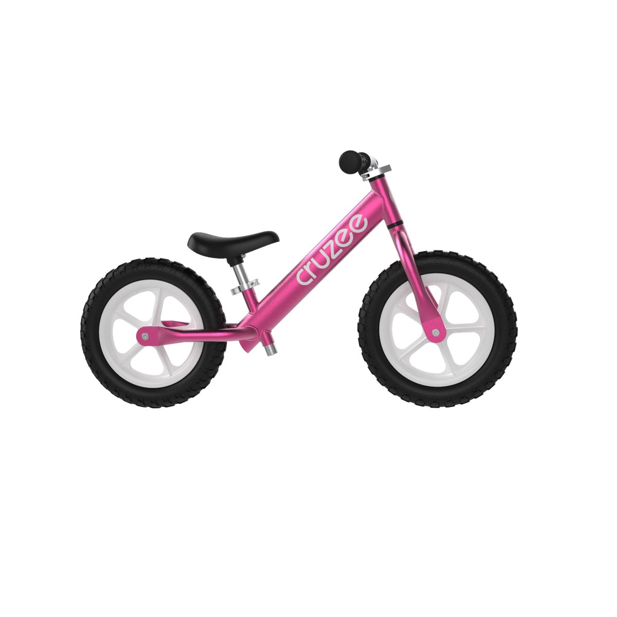 Cruzee Pink Balance Bike - Lightweight and Adjustable