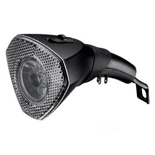D-Light Dynamo Headlight - 1W LED, Alloy, Fork Mount