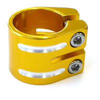 DEFIANT 34.9mm Gold S-Clamp for Secure Fastening