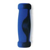 DEFIANT Foam Grip 130mm Blue/Black Handlebar Grips