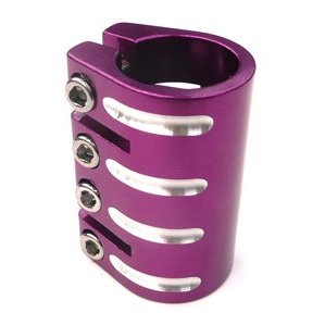DEFIANT Lucky Scooter Clamp Quad - Purple 33.3mm