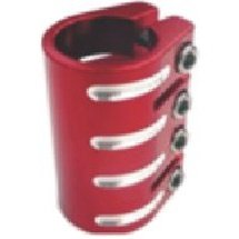 DEFIANT Scooter QUAD 31.8mm Clamp, Red, Affordable