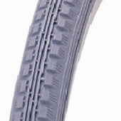 Duro Wheelchair Tyre 20x1.3/8 Grey - Durable & Reliable