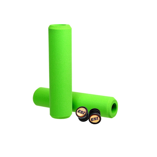 ESI Grips Extra Chunky Green - Comfortable Bike Handlebar Grips