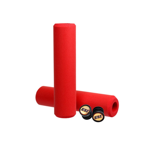 ESI Grips Extra Chunky Red - Enhanced Comfort & Control