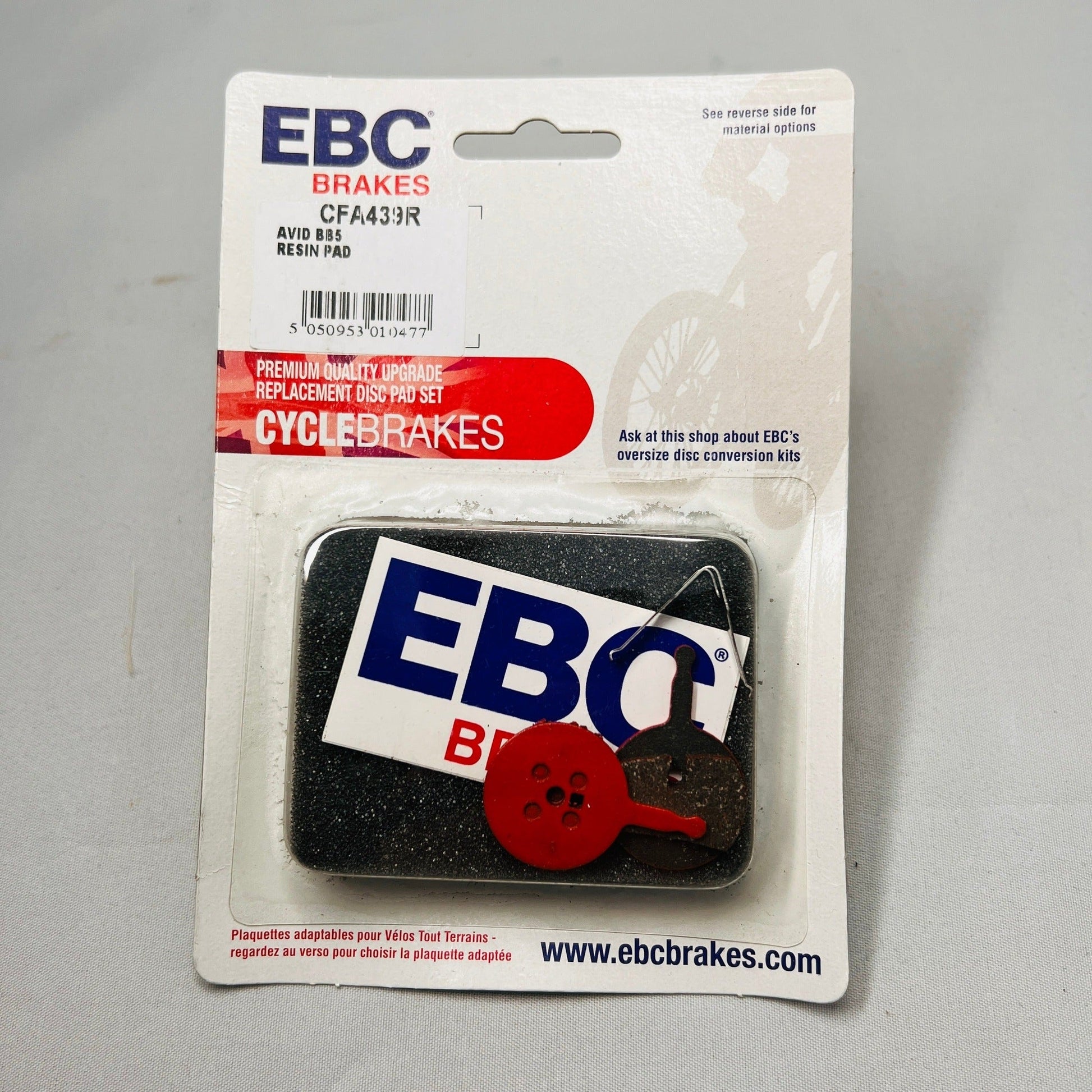 Ebc Avid Bbs Bicycle Cycle Bike Brake Pad Red
