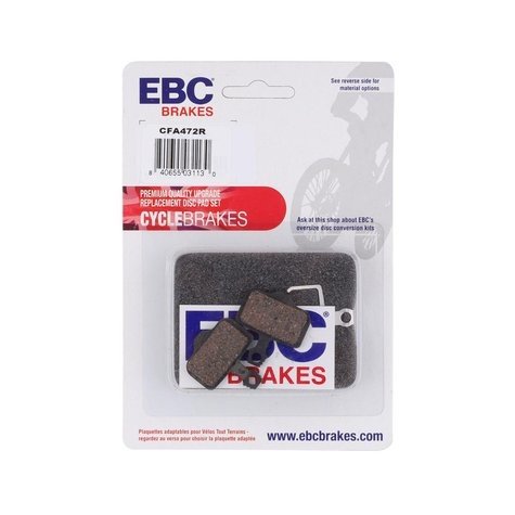 Ebc Avid Bbs Bicycle Cycle Bike Brake Pad Red