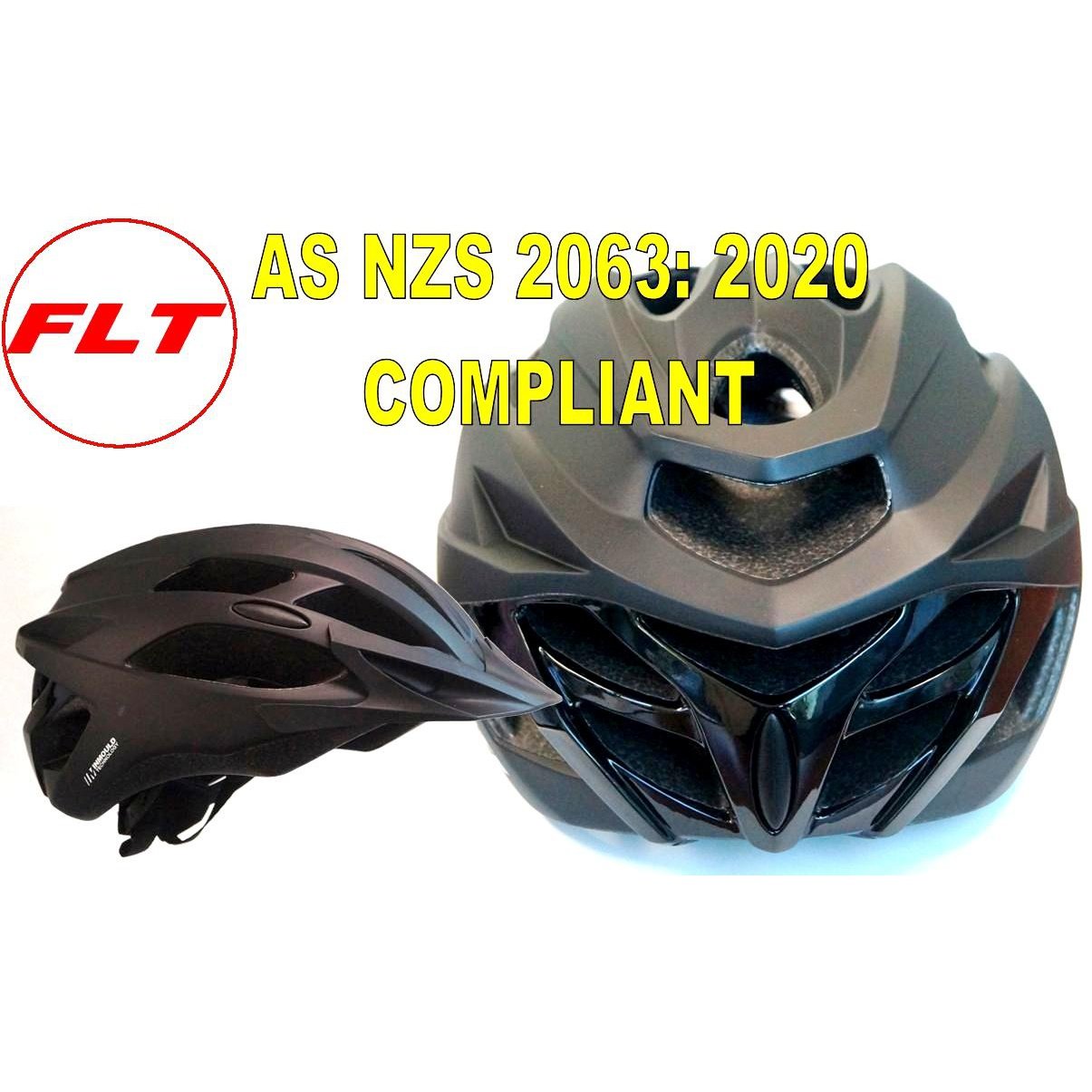 FLITE MTB Helmet - Inmould, Matt Black, Medium 56-58cm