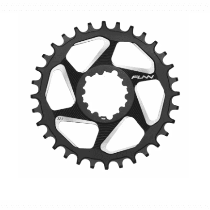 FUNN Solo DX 32T Narrow- Wide Bicycle Sprocket To Crank Black