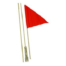 Fibreglass Safety Flag - 2 Pack, 60" Length, Orange