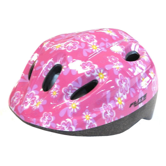 Flite Children-s Helmet - Pink Flowers, AS/NZS Standard Certified