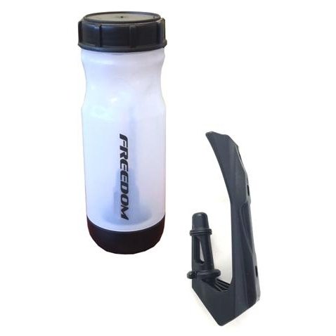 Freedom Cycle System Fix Tool Bottle with Mounting Pin - Translucent Round Bottle