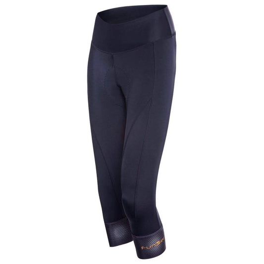 Funkier Sassari Women-s Pro Knee Tights - B-13 Chamois, Black XS