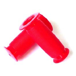 GRIPS Mushroom 12" RED Bike Handlebar Grips