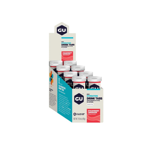 GU Hydration Drink Tablets - Strawberry Lemonade - Box of 8