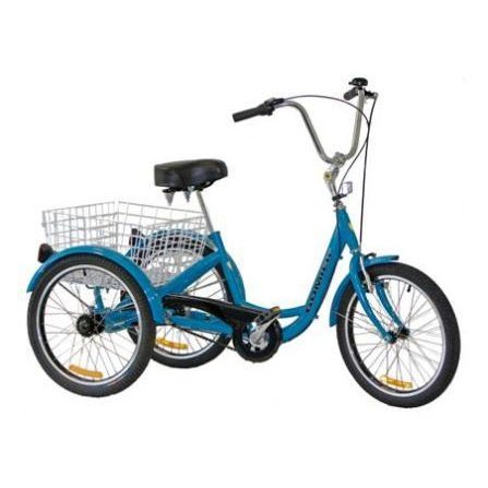 Gomier Australia Designed TRIKE 24" 3 Speed Coaster NEXUS - Blue