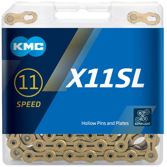 KMC X11SL 11-Speed Chain - Ti-N Gold
