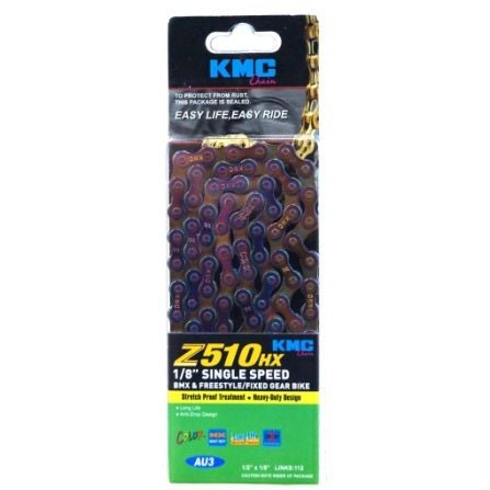KMC Z510HX Single Speed Chain - NEO CHROME Finish