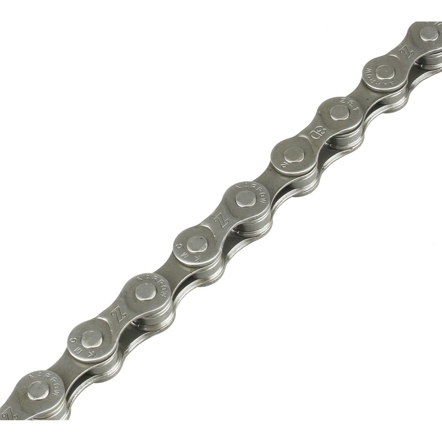 KMC Z8.3 Chain 8,7,6 Speed 1/2" x 3/32" x 116L w/ connector Link silver / silver