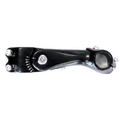 Kalloy Ahead Adjustable Stem 28.6mm, 120mm Extension, 25.4mm BB, Black