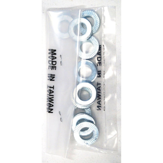 Knurled Washer 10mm ID 18mm OD 3mm Thickness Pack of 10