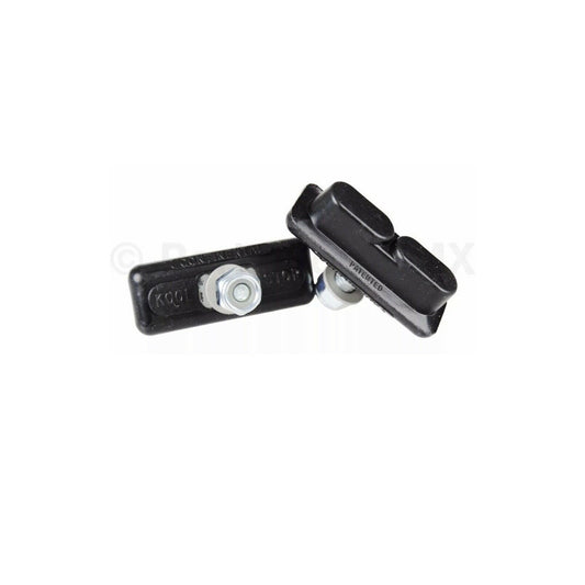 Kool Stop Bicycle Continental THREADED Brake Pads for Skyway Mags BLACK PAIR