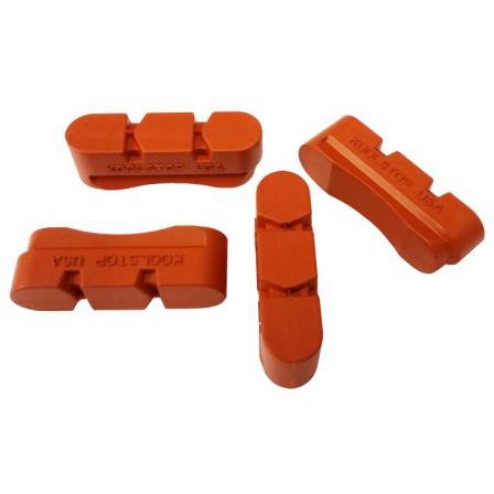 Kool Stop Campagnolo Delta C Record Brake Pads - Salmon 4 pcs