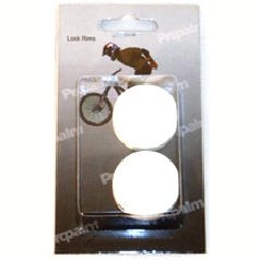 Lock-On Grip Bar End Ring - White