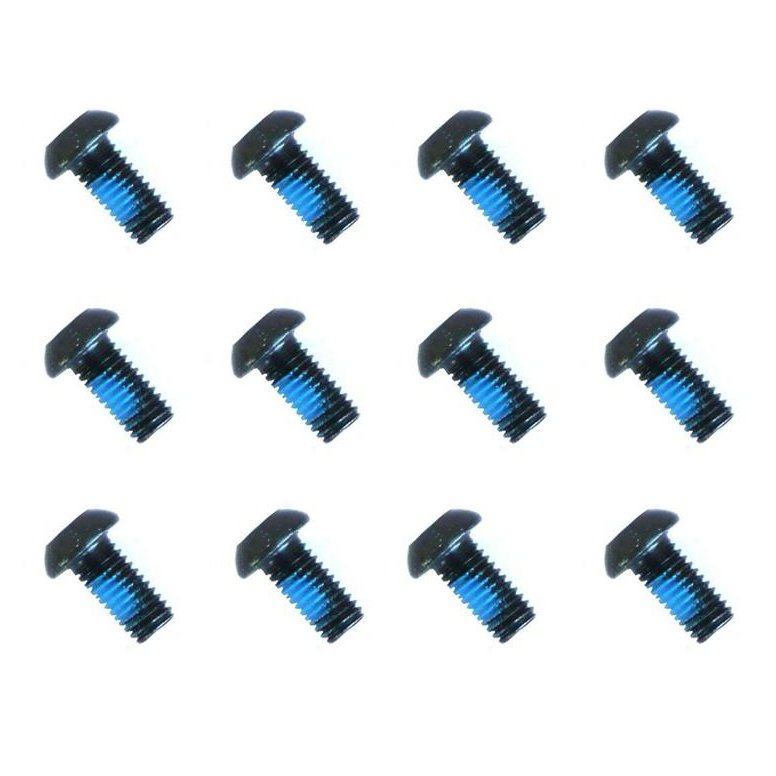M5 x 10mm Disc Rotor Bolts with Lock Tite - 12 Pack