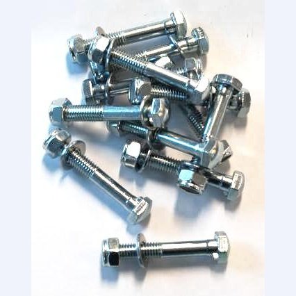 M8 x 50mm Faced S/Post Bolt - 12 Pack