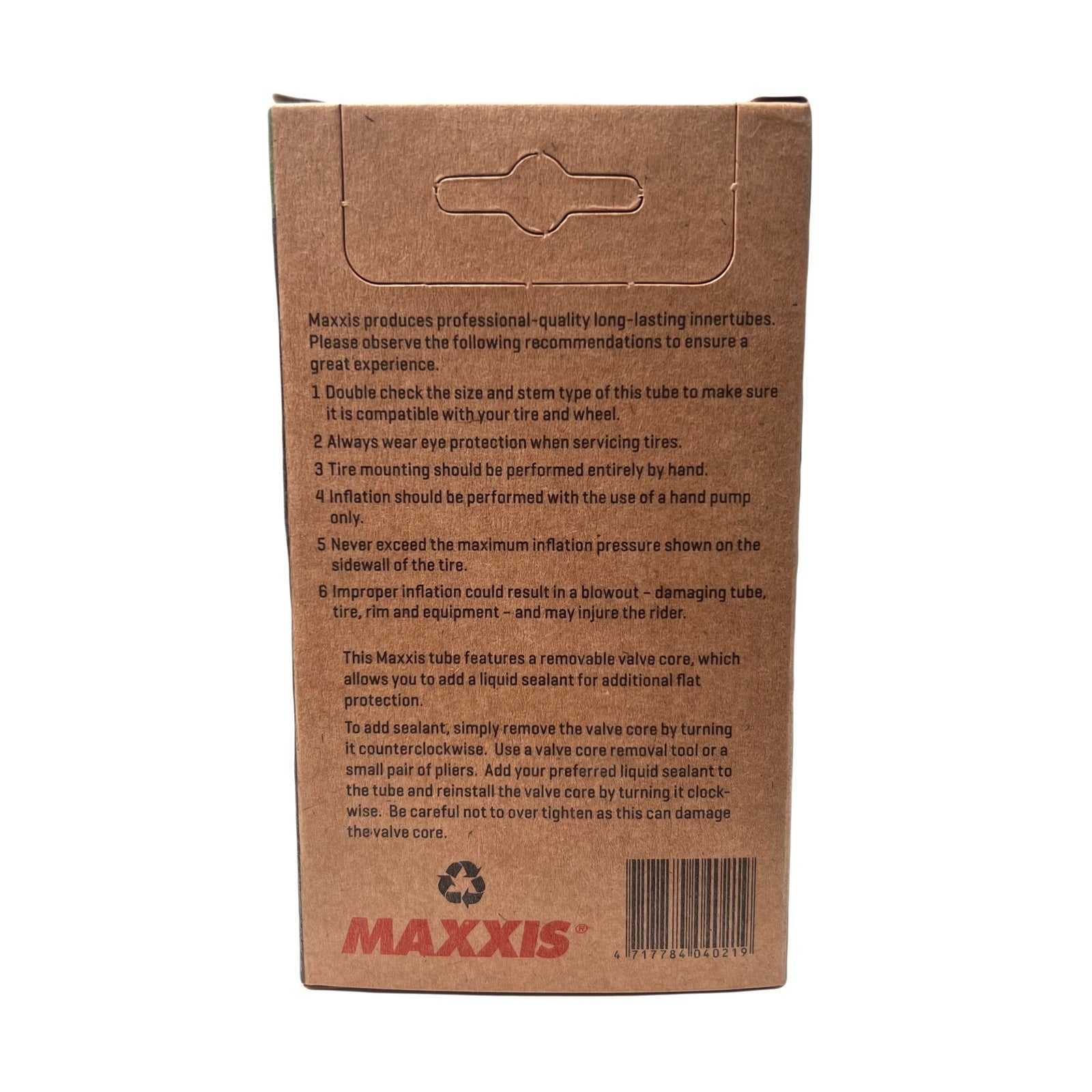 MAXXIS - Welter Weight 29 x 2.0 / 3.0 Schrader Valve Tube 48mm