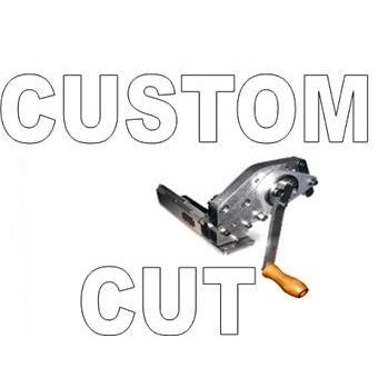 Mach1 E-Spoke Custom Cut J Hook 13G Black Electric Hub Spoke with Nipple - Cut to Size