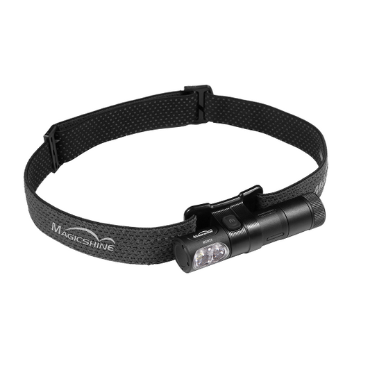Magicshine MOH15 Headlamp - 400 Lumens, 70m Range, IPX8 Waterproof, USB Rechargeable, SOS Light