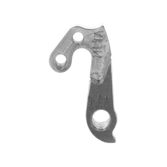 Meta CNC CERVELO 174 CNC Derailleur Hanger - Aviation Aluminum, Silver