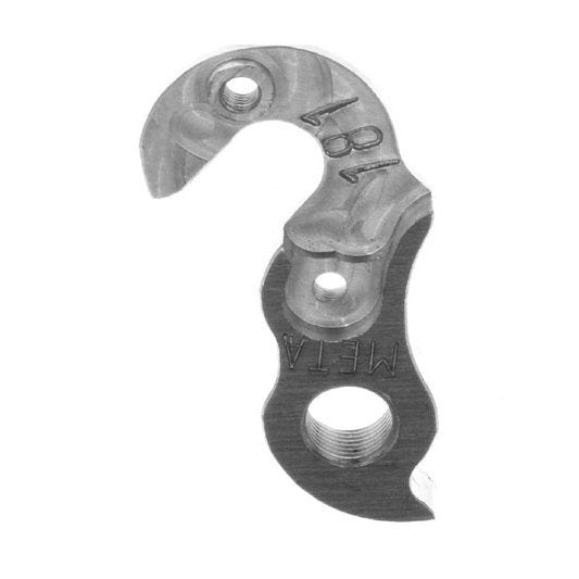 Meta CNC COLNAGO Derailleur Hanger - 6061 T651 Aluminum, CNC Machined, Silver